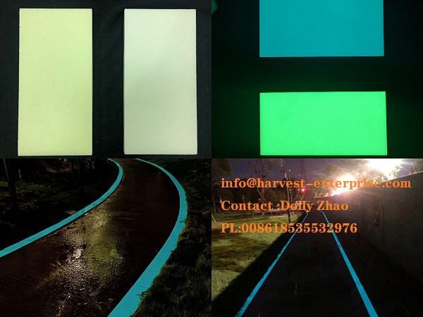 Fotoluminesans keramik kafel